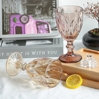Haute qualité luxe vente chaude mariage coloré maison Bar accessoires boire vin tasse cristal vin gobelet verre tasse