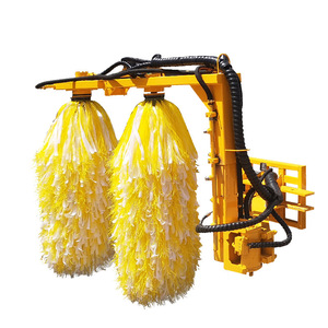 เครื่องทำความสะอาดรั้วลูกฟูกแบบติดตั้งบนยานพาหนะ อุปกรณ์ทำความสะอาดรั้วสำหรับถนนในเมือง รุ่นทำความสะอาดรั้วกลางเมือง พร้อมบริการติดตั้ง - Product Image 5