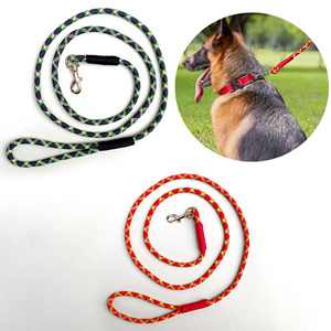 Guinzaglio per Cani in Corda Intrecciata Personalizzato in Nylon, Rinforzato con Cuciture, per Passeggiate Quotidiane, Servizio di Personalizzazione Logo Disponibile - Product Image 5