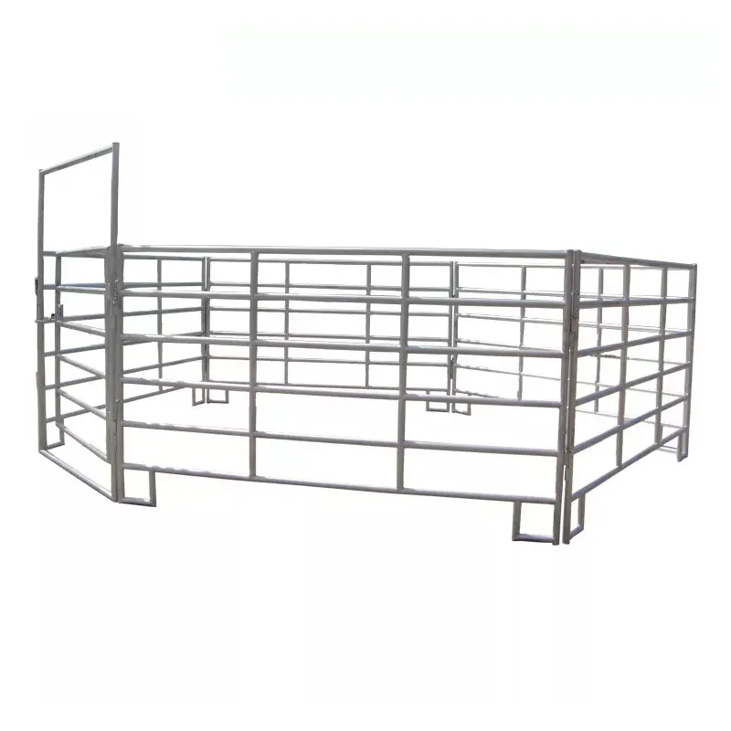 Australia Standard utilizzato galvanizzato bestiame pannello per bestiame acciaio e ferro telaio saldato filo di recinzione cancello per Corral Yard cavalli