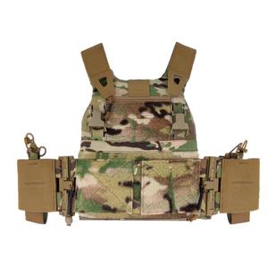 VP-003 Tactical <strong>Vest</strong> FCSK <strong>Molle</strong> System Laser Cut Plate Carrier Lightweight Folding Breathable Portable Hunting - Product Image 1
