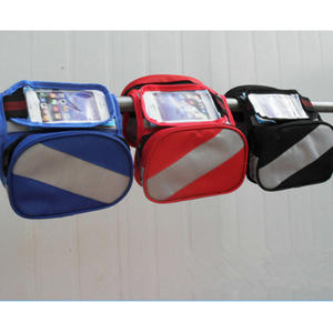 Bolsa para Sillín de Bicicleta de Gran Capacidad, Impermeable, con Bolsillo para Teléfono con Pantalla Táctil, Bolsa para Tubo Superior del Cuadro Delantero, Accesorios - Product Image 5