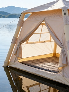 Meilleure tente gonflable familiale avec des coins arrondis sécurisés pour les enfants et une construction durable - Product Image 1