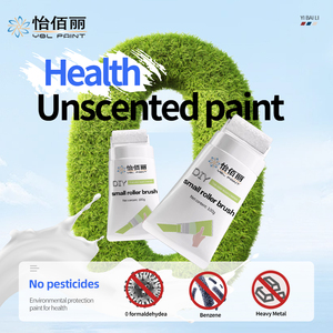 แปรงม้วนเล็กปกป้องสิ่งแวดล้อมสีลาเท็กซ์รสชาติสะอาด<span class=keywords><strong>สี</strong></span>ติดผนังสำหรับตกแต่ง - Product Image 4