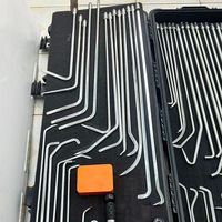 Nouveau modèle ZR – Acier de qualité professionnelle pour crochet à dégagement rapide – Kit de 50 pièces pour la réparation des bosses de carrosserie et la réparation de tôles automobiles