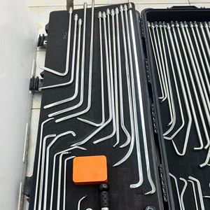 Nouveau modèle ZR – Acier de qualité professionnelle pour crochet à dégagement rapide – Kit de 50 pièces pour la réparation des bosses de <span class=keywords><strong>carrosserie</strong></span> et la réparation de tôles automobiles - Product Image 3
