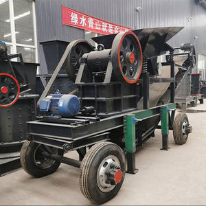 Mini concasseur à mâchoires mobile portable 150 x 250, prix compétitif, petite machine à broyer la pierre et la roche avec composants à engrenages - Product Image 3