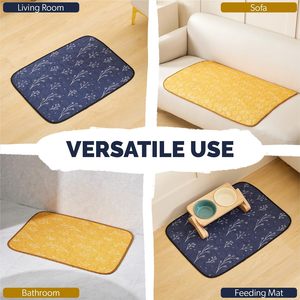 Custom Super Absorbent Reusable Waterproof Washable <strong>Pee</strong> <strong>Pads</strong> for Dogs Puppy <strong>Pads</strong> Pet Training <strong>Pads</strong> - Product Image 4