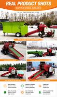 Machine de traitement de l'ensilage TAIZY, modèle 55-52, ensileuse ronde, hacheuse d'ensilage et enrouleuse de film, haute productivité, garantie de 2 ans