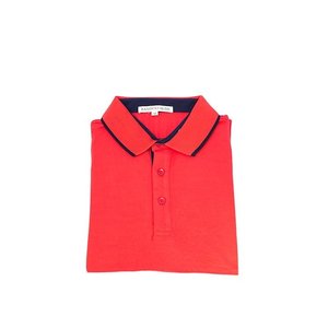 Bambù traspirante da uomo per Polo M, L, XL, XXL, XXXL, decorazione con bottoni in tessuto tinta unita - Product Image 4