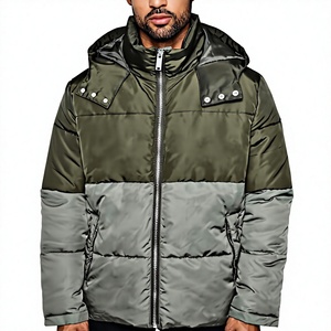 Chaqueta de Plumón con Capucha de Alta Calidad, Personalizada, Talla Grande, Abrigo Acolchado Grueso de Invierno para Hombre - Product Image 5