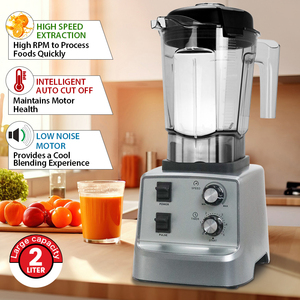Thương mại máy xay sinh tố mixeur Heavy Duty công nghiệp máy ép trái cây Máy xay sinh tố cho nhà bếp mạnh mẽ trái cây Mixer blander máy xay máy - Product Image 3