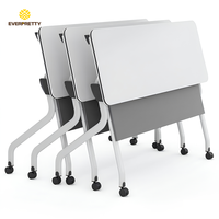 Fournisseur OEM de mobilier scolaire : Table de formation pliable pour bureau, salle de réunion et activités de discussion, modulable