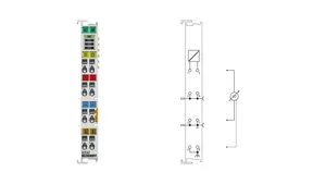 BECKHOFF EL3162 |   Terminal EtherCAT, entrée analogique 2 canaux, tension, 0-10 V, 16 bits, simple extrémité - Product Image 5