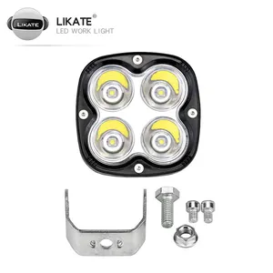 lkt New Automotive Driving Work LED Light Truck 40W 5000LM 24V 12 volt Square Led Work Lights Automobiles & Motorcycle