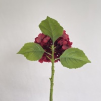 Hydrangeas artificiels HGA Real Touch, fleurs d'hortensia réalistes pour la décoration d'événements et les décors de fête, vente en gros