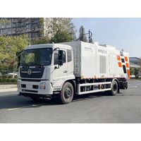 Camion aspirateur CLW 4X2 Chine, personnalisable, direction assistée, émissions conformes ISO et CCC, fiable pour l'entretien routier