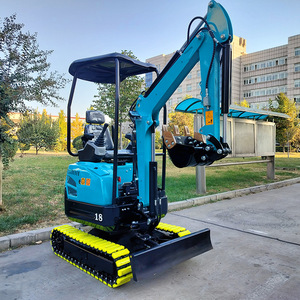 Miniexcavadora KV18Plus de 1.8 toneladas, tipo oruga, con alta potencia de excavación para construcción y paisajismo. - Product Image 3