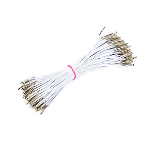 2 мм круглые полиэфирные колючие шнуры с двумя наконечниками эластичные плетеные металлические для обуви сумки упаковка одежды - Product Image 2