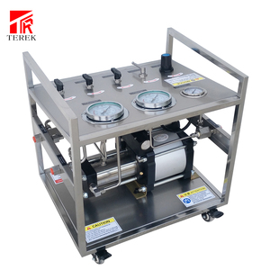 Pompe de surpression pneumatique TEREK 200 bars pour azote, oxygène, hélium et hydrogène - Product Image 3