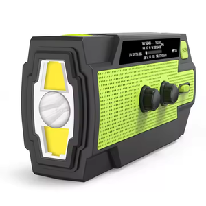 MEDING-Linterna de emergencia con manivela, Radio solar de supervivencia, NOAA Weather Noodradio para lámpara de lectura - Product Image 6