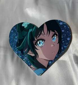 Pintura Acrílica Personalizada de Anime sobre Vidrio, Acrílico sobre Vidrio 5 x 7, 8 x 8, 8 x 10, 8.5 x 11, 8 x 12 - Product Image 6