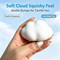 Jouet sensoriel anti-stress nuage mignon à presser, doux au toucher, cadeau