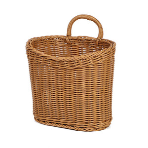 Cesto da Parete in Rattan per Fiori, Portatile e Resistente, <span class=keywords><strong>Piccolo</strong></span> Cesto Decorativo da Giardino - Product Image 1