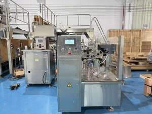 Автоматическая роторная машина для розлива томатной пасты и соков в готовые пакеты дой-пак с дозатором и зип-локом - Product Image 6