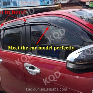Accessoires extérieurs de voiture personnalisés en usine, déflecteur de fenêtre, pare-pluie, pare-soleil pour Hyundai EON 2012-2024 - Product Image 3