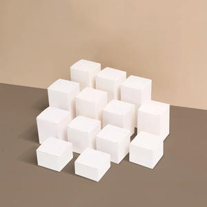 Caja de embalaje blanca para monedas, caja pequeña de cartón, caja blanca con tarjeta de color, caja en blanco, cartón ecológico - Product Image 3