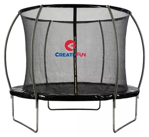 Flamekefun — <span class=keywords><strong>trampoline</strong></span> d'extérieur, <span class=keywords><strong>avec</strong></span> <span class=keywords><strong>filet</strong></span> intérieur, pour enfants - Product Image 1