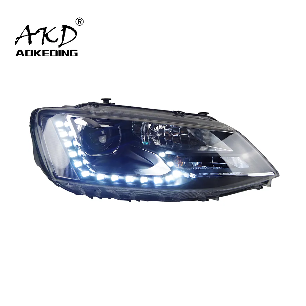 AKD Car Styling for VW Jetta Headlights 2012-2018 Jetta Gli LED Headlight Europe Version Led Drl Hid Bi Xenon Auto Accessories