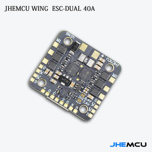 Ventes chaudes JHEMCU WING ESC-DUAL 40A BLHELI_S 2 en 1 avec BEC 5V intégré, compteur de courant, 20X20mm, 2-6S LiPo RC, moteur double, moule privé - Product Image 2