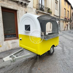 Remorque de vente de café mobile 2025, boutique mobile de boba, remorque de vente de thé à bulles, camion de nourriture à vendre, café - Product Image 6