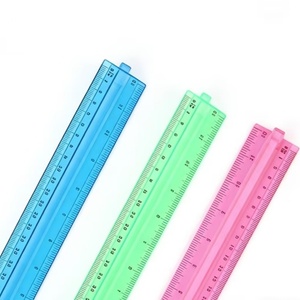 Regla de Colores para Material Escolar y de Oficina, Regla Recta con Forma de Avión de 30 cm para Promoción con Buen Precio - Product Image 4