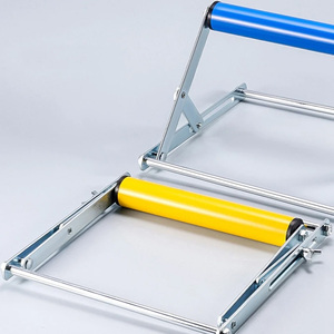 Support de cadre de machine de découpe épaissi de 20 cm pour matériaux longs, avec rouleau de levage réglable pour équilibrage auxiliaire, pliable - Product Image 6