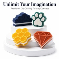 Esponja de Silicona de Celda Abierta de Alta Densidad Personalizable, de Grado Alimenticio, para Lavar y Limpiar en la Cocina, ¡Oferta!