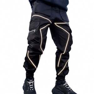 Pantalones Deportivos de Gimnasio al por Mayor, con Cintas Reflectantes, Nueva Ropa Deportiva Moderna al por Mayor, Personalizada para Hombre - Product Image 6