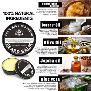 Kit de crecimiento de barba de etiqueta privada, limpieza de aceite de barba rodante, rodillo de suero, bálsamo para Barba, juego de regalo para el cuidado de la barba - Product Image 2