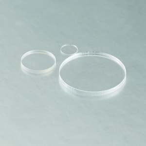 Ventana VUV de fluoruro de magnesio MgF2 pulido plano redondo de alta transmisión personalizada Ventana de vidrio óptico recubierto AR - Product Image 6