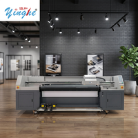 Impresora Plana UV Híbrida de Malla Yinghe 1.8m con 4-6 Cabezales I3200, Certificación Energy Star, 1 Año de Garantía, Nueva, para Pancartas de PVC, 1440DPI