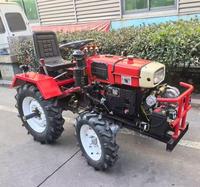 Traktor Mini 4 Roda untuk Pertanian, Peralatan Pertanian
