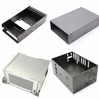 Fabrication sur mesure de boîtiers électroniques en tôle d'aluminium et d'acier, châssis de serveur PC, certifiés ISO9001, fabrication OEM de précision.