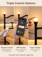 Großhandel Modernes Minimalistisches Schlafzimmer-Eisenbett Verstärkter Stahlrahmen Verstellbares Kopfteil Beleuchtungs- und Ladeanschluss Volle Größe