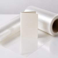 Film de lamination thermique brillant pour emballage de boîtes à gâteaux, film BOPP mat effet satiné, impression de film de lamination