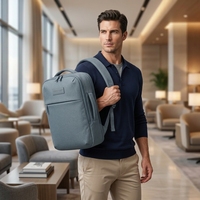 Sac à dos de voyage Oxford à clapet GOOD CSAT 180 avec logo personnalisé, service d'usine OEM/ODM professionnel, sacoche d'ordinateur portable haut de gamme pour affaires