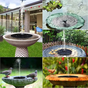 Nuova Mini Fontana Solare per Piscina, Laghetto, Cascata, Decorazione da Giardino, Fontana Solare da Esterno per Vasche per Uccelli - Product Image 5