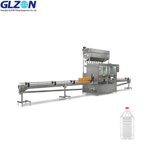 <span class=keywords><strong>Ligne</strong></span> de remplissage de bouteilles d'huile végétale/animale de haute précision entièrement automatique - Product Image 3