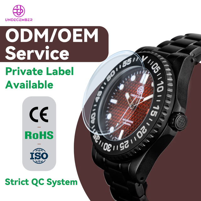 Undecember ODM OEM Titanium Sports Chronograph Super Luminous 20ATM Waterproof Quartz Wristwatch Manufacturer Bulk Supply